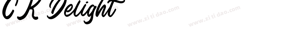 CK Delight字体转换
